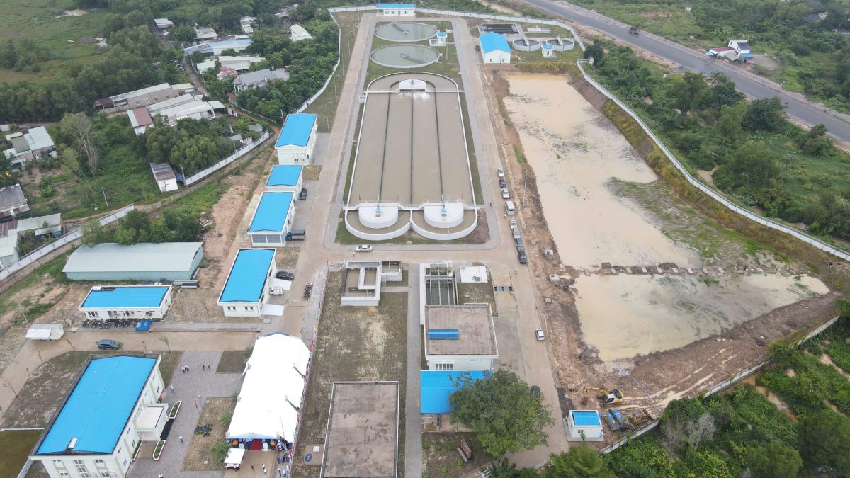 Afvalwaterzuiveringsinstallatie Vietnam met Royal HaskoningDHV-technologie
