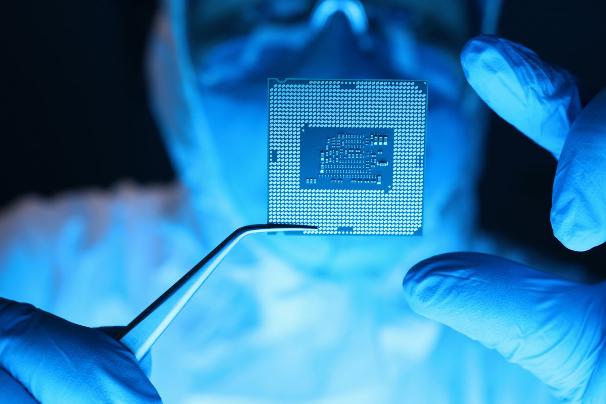 CPU halfgeleiderchip